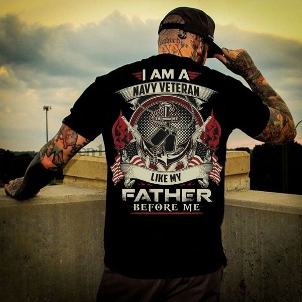 

i am a navy veteran like my father before me hoodie designers t shirts sweatshirt