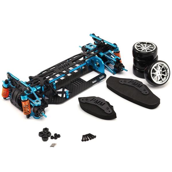 

gift sets aluminium alloy & carbon shaft drive 1/10 4wd touring car frame kit for tamiya0101e