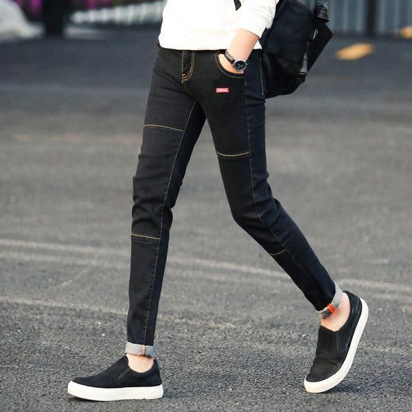 

wholesale 2020 new autumn winter selling men's fashion casual denim pants mw390, Blue