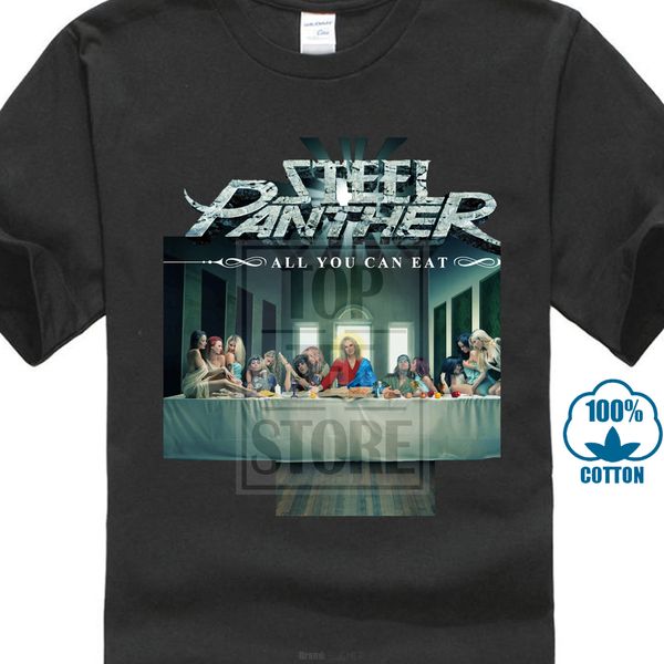 

steel panther all you can eat black print summer casual 2018 fashion sport hooded sweatshirt hoodie t shirt