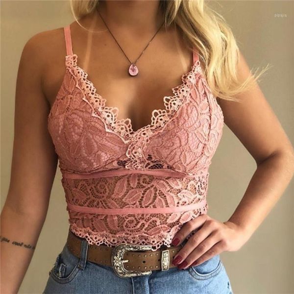

women wireless bra fashion padded bralette deep v lace bras summer crop tank lingerie corset camis1, Black;white