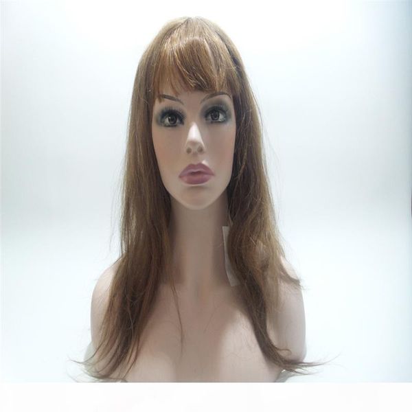 

straight wig glueless silk class is full of my shoelaces straight hair wig brazilian virgin hair 100% full lace wigs wire all baby, Black;brown