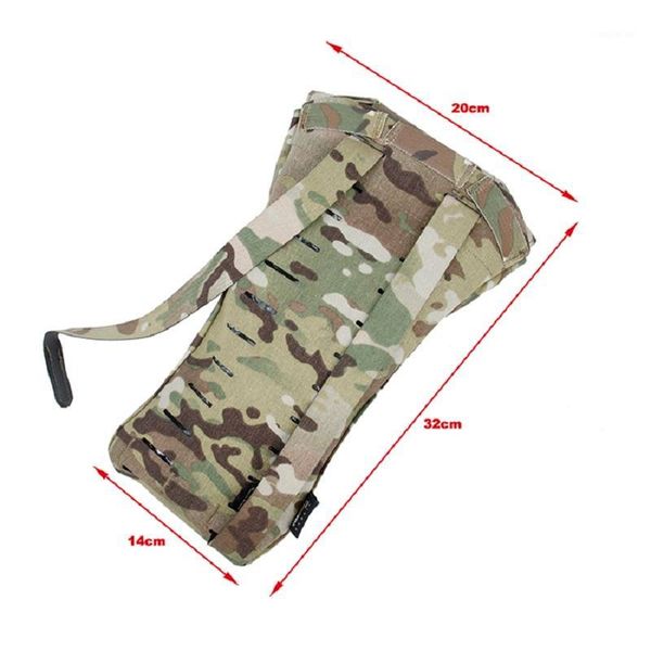 

back support tactical vest long water bag outsourcing tmc2781-mc1, Black;blue