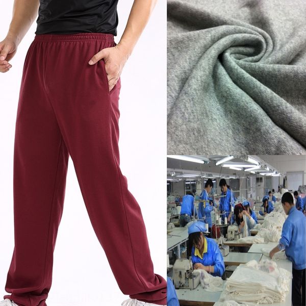 

cotton casual men's terry wei loose breathable running sports pantspants sports pantspants men nikli, Blue