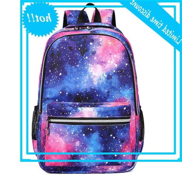 

fashion women schooltas graffiti verven girl teener college style random school starry design women's backpack
