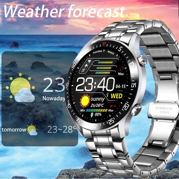 

touch led suitable for android ios, waterproof smart watch, can control male heart rate and blood prsuredew