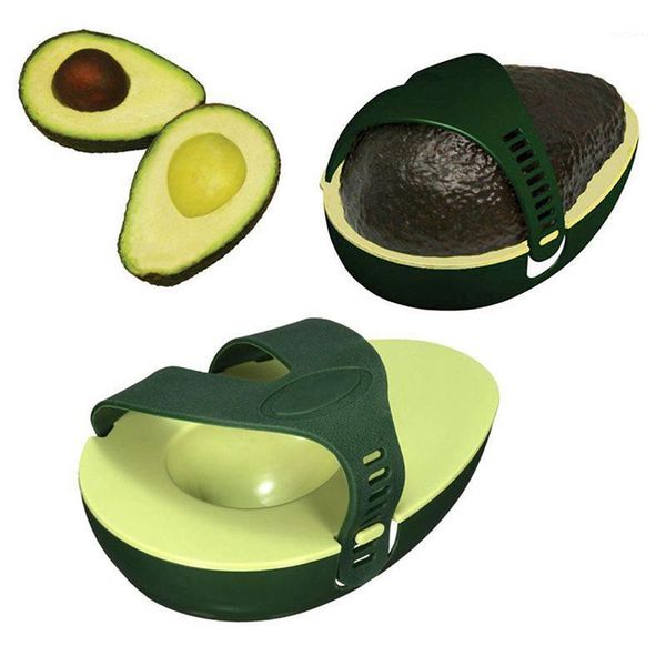 

storage bottles & jars fresh half avocado box plastic container fresh-keeping refrigerator organizer containers1