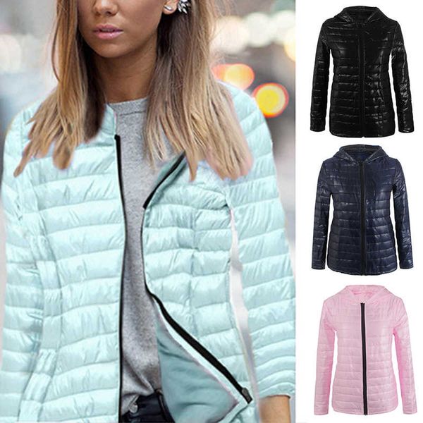 

women's long sleeve hooded jacket ladies slim winter warm coat outwear overcoat, Black;brown