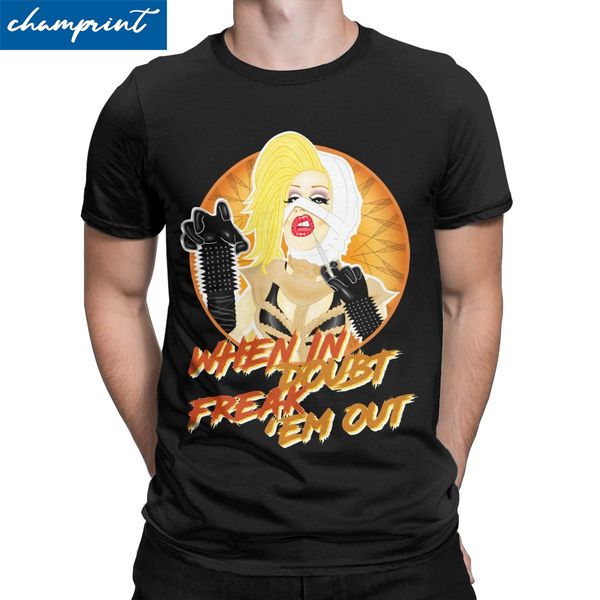 

novelty freak em out crewneck rupaul's drag race rupaul rpdr short sleeve tees unique clothes sport hooded sweatshirt hoodie men t shir