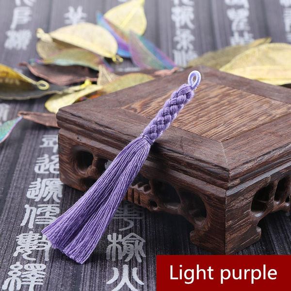 

5 шт. мини конопля цветок кисточкой ювелирные изделия занавес одежды декоративные аксессуары diy ключевой сотовый телефон сумка бахрома trim