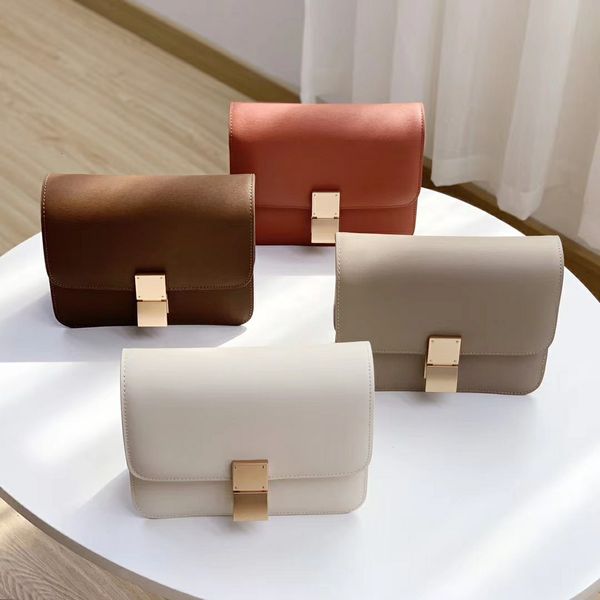 

a new style of beancurd with cow hide and one shoulder messenger bag