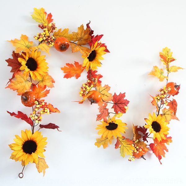 

sphrg autumn itfpi flower rattan halloween door decorations autumn rattan sun soft vine thanksgiving maple sun berry decoration soft vine le