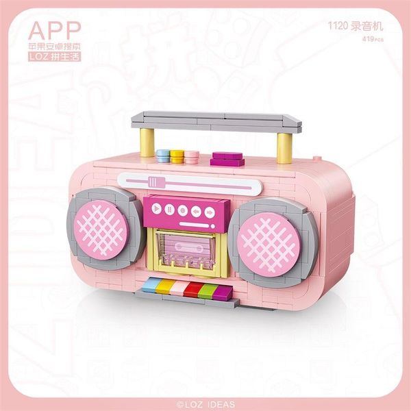 

loz mini building blocks assembled childrens educational novelty toys cute recorder model for children gifts bbyhau homebag