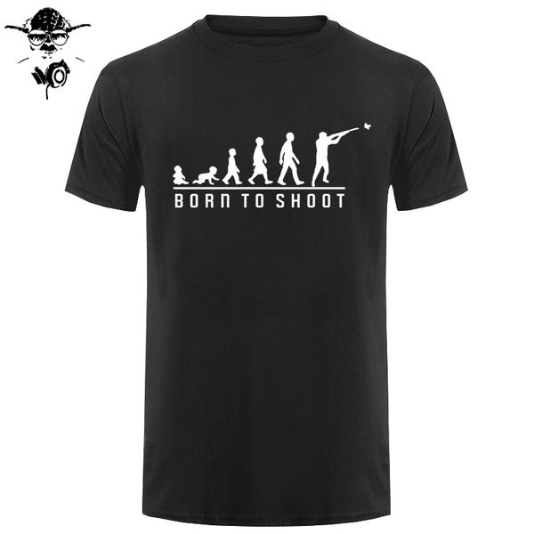 

born to shoot clay pigeon - mens t-shirt - skeet - shooting print t shirt mens short sleeve tshirt sport hooded sweatshirt hoodie