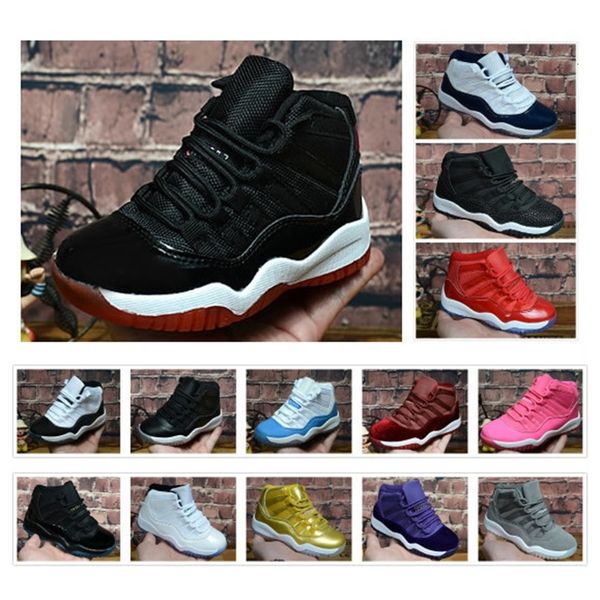 

11s мальчики дети xi concord 45 молодежь 11 prom night gym red cap и платье prm наследница разводят обувь чикаго джемы баскетбол тренеры скр