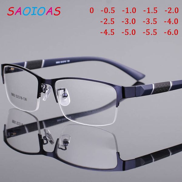 

saoioas -1,5 -2 -1 -2,5 -3 -3,5 -4 -4,5 -5,0 -5,5 -6,0 классический бизнес близорукость с degree женщины мужчины черный очки кадр, Silver