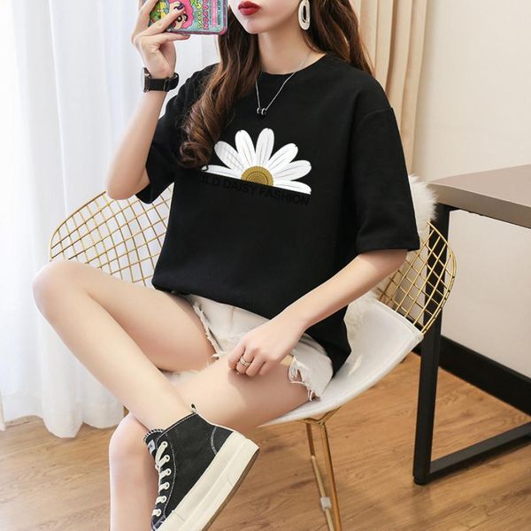 

classic designers t shirts casual women clothing plus size dress camisas de hombre  3xl crop white t-shirt tee tshirt cotton clothes black