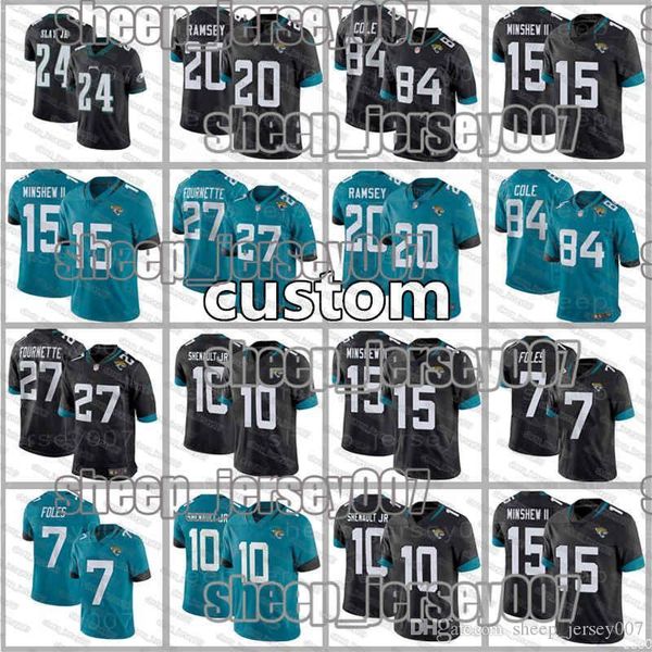 

2020 new 41 josh allen jacksonville jaguars football jerseys custom men 20 jalen ramsey 15 gardner minshew ii 27 leonard fournett, Black;red