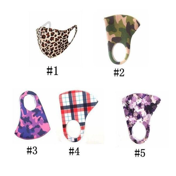 

leopard лицо маски камуфляж пылезащитные дышащие лица маска mouth крышка unisex многоразовой защитные для лица взрослых