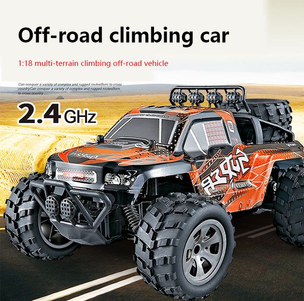 

2.4g high speed remote control vehicle stunt climbing buggy roll car 360 degree flip vehicle 1:18 models off-road truck