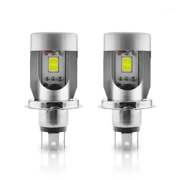 

2pcs txvs08 led cob t4 h4 car led headlight bulb 10000lm 100w 6000k white 9v-32v cob chips1