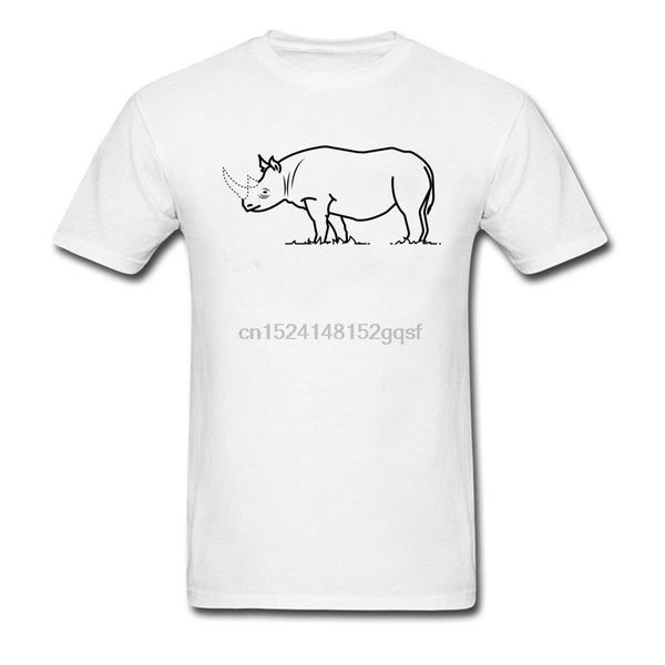 

sport rhino without horn printed on t shirt men summer fashion brand casual patterns tshirt r good quality cotton clothes