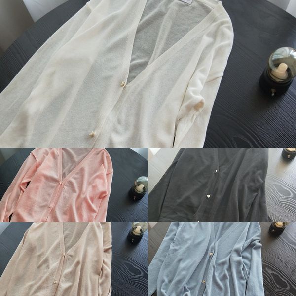 

lpbqx ice fairy female super air immortal conditioner shirt summer thin silk cardigan with sun protection outside literature air conditio, White;black