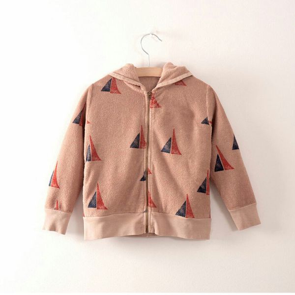 

детская куртка осень зима strafina мальчики девочки пальто верхняя одежда для младенцев с капюшоном кораблевождение куртки для детей одежда, Blue;gray