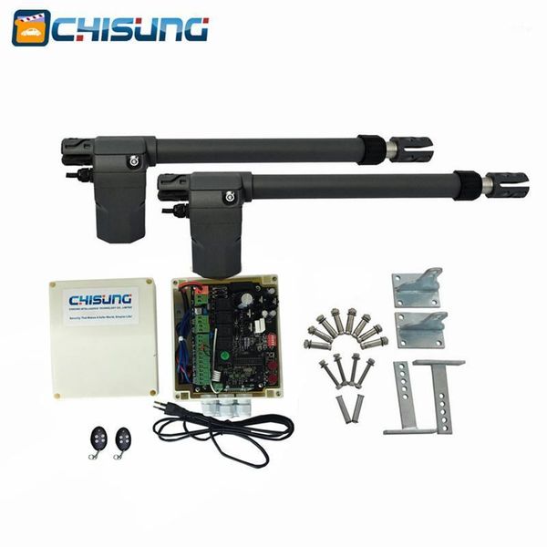 

fingerprint access control cssgo-05 linear actuator dual ac220v/110v swing gate opener motor operator kit1