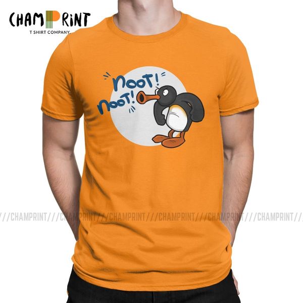 

noot noot pingu for funny round collar penguin meme funny cartoon tees short sleeve printing sport hooded sweatshirt hoodie men t shirt