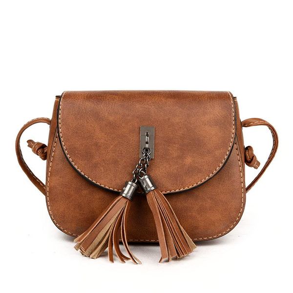 

yuhua, 2020 new women handbags, trend korean version shoulder bag, retro woman messenger bag, fashion tassel flap