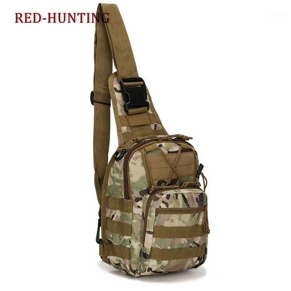 

outdoor bags tactical shoulder bag sling chest pack molle backpack for camping hiking treeking1