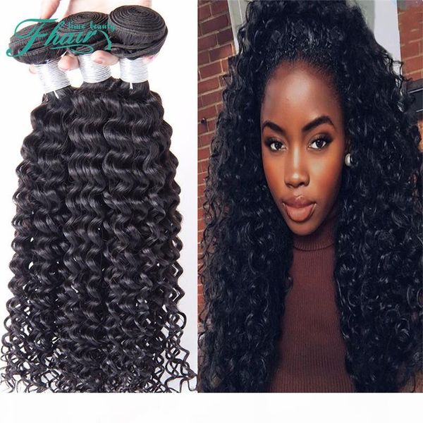 

8a grade malaysian deep wave hair 3bundles lot 100% unprocessed human hair weaves product no tangle, Black