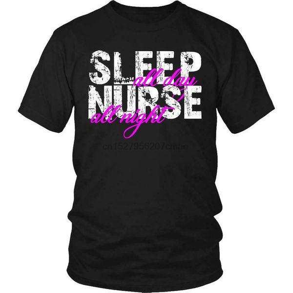 

sleep all day nurse all night shirt nurse gift wofunny shirt usa size em1(1) sport hooded sweatshirt hoodie