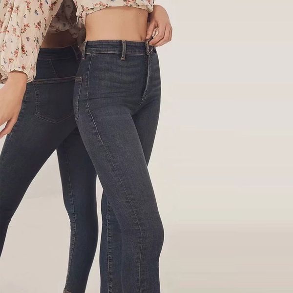 

the europe states united in autumn and winter new high waist was thin super elastic tght-fitting jeans 1g27, Blue