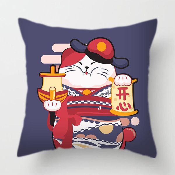 

pillow case apan cushion cover ethnic vintage yellow blue pink white decorative throw pillows case for sofa chair kids home decor f