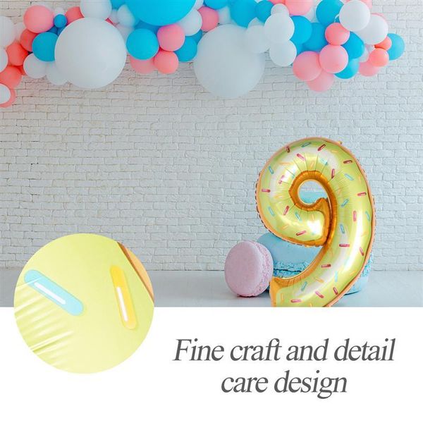 

2 шт 42inch алюминиевого шар красочного номер день рождение свадьба engagment партия банкет украшение шар для home hotel decor sqctaf