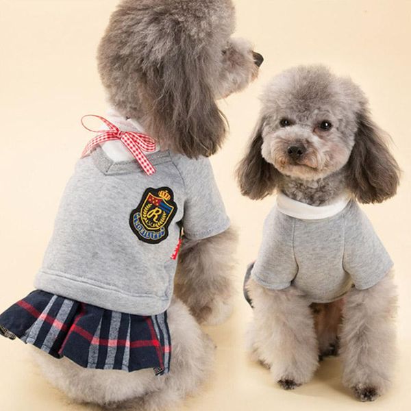 

pet clothes chihuahua puppy dog costume dog uniform suit pet clothing for small dogs costume couple pet shirt ropa para perro bbydvs