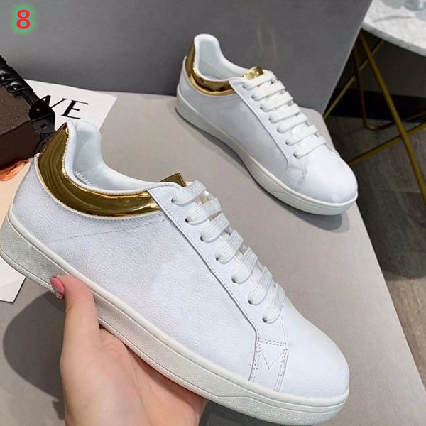 

r new arrival casual shoes fashion mens women leather breathable shoes open low sports sneakers size 35-44 with box, Black
