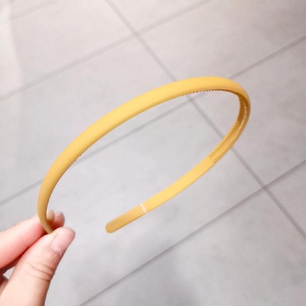 

1pcs candy color headband head buckle wide section headband plastic teeth hair band hoop women girls hair accessories headwear q sqcgod