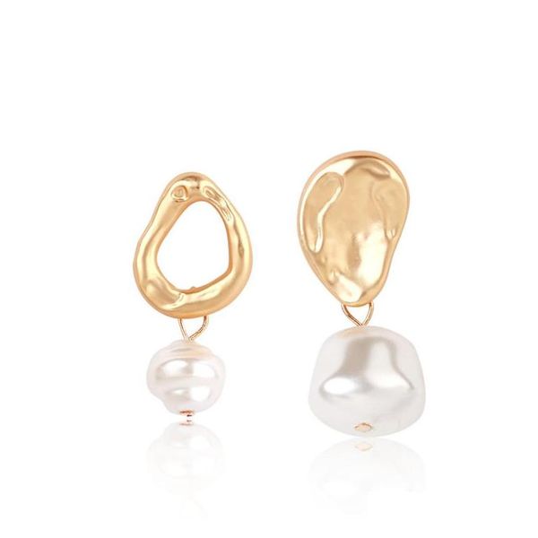 

bohemian mix designs irregular pearl dangle earrings for women brincos geometric drop earring wedding party je sqczwd homes2007, Silver