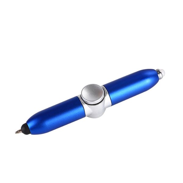 Сброс давления Многофункциональный Fidget Ballpoint Pen LED Light Stylus Pen