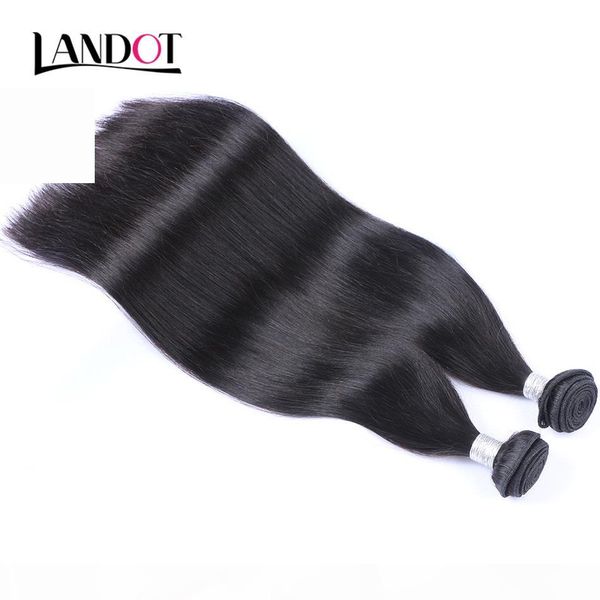 

grade 9a peruvian malaysian indian brazilian straight virgin human hair weave 2 bundles unprocessed remy hair extensions natural black color