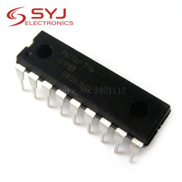 

1шт / много pic16f716-i p pic16f716 16f716 dip-18 новый оригинальный в наличии