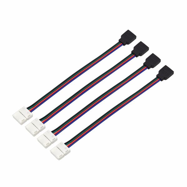 

5pcs 4pin 10mm welding connector 5050 smd rgb led strip connector accessory