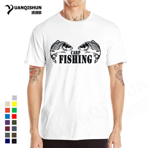 

два карп рыбалок tshirt высокого качества brand 2018 summer hot fish fisher повседневный с короткими рукавами тройники спорта толстовка с ка