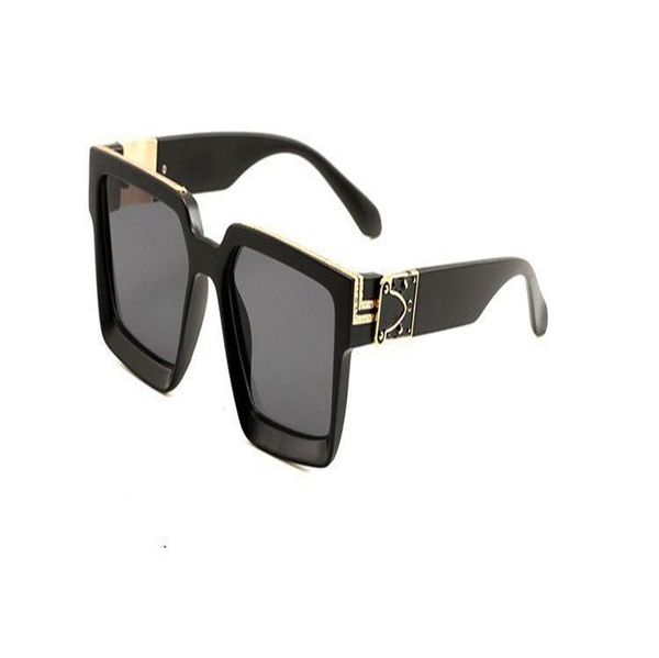 

red fashion sport sunglasses for men 2020 buffalo horn glasses men women rimless sun glasses silver gold metal fr, White;black