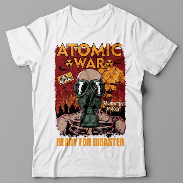 

print o-neck mens t-shirt graphic tee - atomic war armageddon apocalypse gift idea summer style t shirt men sport hooded sweatshirt hoodie