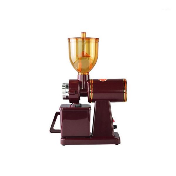 

er ce factory sale electrical travel flat burr coffee maker and grinder wood1