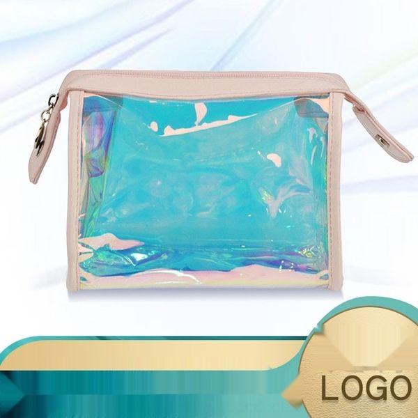 

1prve storage style bag laser hand pvc storage bagcosmetic bag bagmagic transparent waterproof cosmetic korean color txfr0